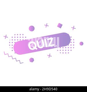 Quiz symbol. Answer question sign. Text box speech bubble 3d icons ...