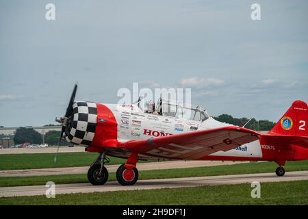 EAA 2021 airshow Stock Photo