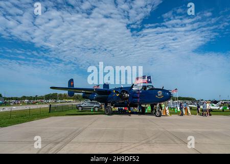 EAA 2021 airshow Stock Photo