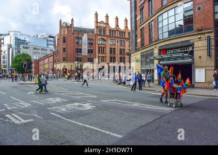 Manchester Gay Pride 2015 Stock Photo