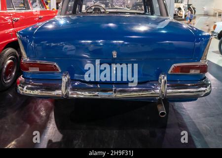 Back end of 1960s famous German Car Antique and classic view Stock ...