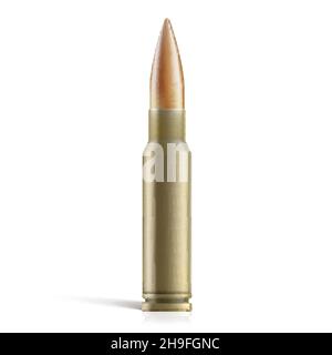 Bullet icon isolated on white background Stock Vector