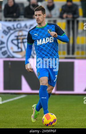 La Spezia, Italy. 05th Dec, 2021. Geogios Kyruakopolus (Sassuolo) during Spezia Calcio vs US Sassuolo, italian soccer Serie A match in La Spezia, Italy, December 05 2021 Credit: Independent Photo Agency/Alamy Live News Stock Photo