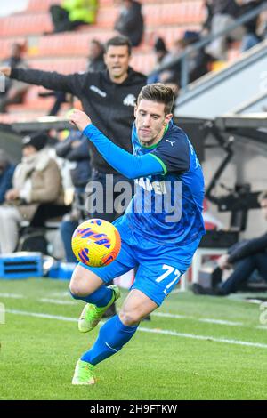 La Spezia, Italy. 05th Dec, 2021. Geogios Kyruakopolus (Sassuolo) during Spezia Calcio vs US Sassuolo, italian soccer Serie A match in La Spezia, Italy, December 05 2021 Credit: Independent Photo Agency/Alamy Live News Stock Photo