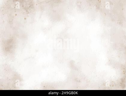 Old texture abstract background with brown watercolor stains. Hand painted watercolor stains suitable for design art work floor texture background. Stock Vector