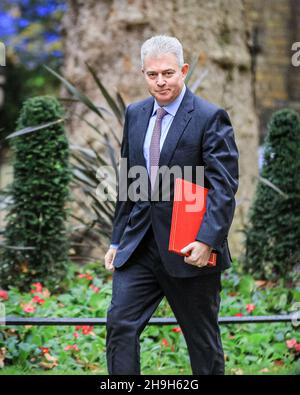 London, UK. 7th Dec, 2021. Brandon Lewis, CBE, MP, Secretary of State for Northern Ireland. Ministers attend the Cabinet Meeting in Downing Street. Credit: Imageplotter/Alamy Live News Stock Photo