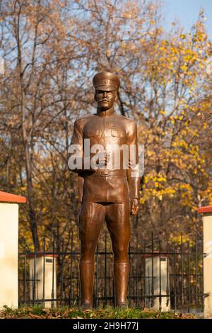Colonel Boris Monument of Colonel Boris Drangov as a Bulgarian military officer and ...