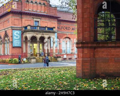 Salford Museum and Art Gallery a grade II listed building in the City of Salford Greater Manchester England Stock Photo