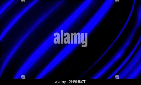 Abstract technology background in dark blue colors and endless seamless loop motion. Animation. Fiber optic cables with glowing elements, distribution Stock Photo