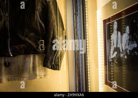 Hard rock store leather jacket