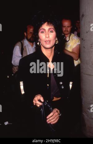 Cher Circa 1980's Credit: Ralph Dominguez/MediaPunch Stock Photo - Alamy