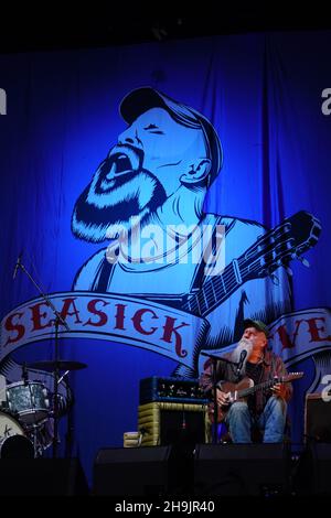 Seasick Steve performing live on the Main Stage at the 2017 OnBlackheath Festival in Blackheath, London. Photo date: Sunday, September 10, 2017. Photo credit should read: Richard Gray/EMPICS Entertainment Stock Photo