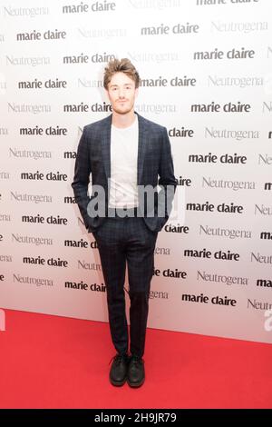 James Stewart posing for photos on the red carpet before attending the 2017 Marie Claire Future Shapers Awards in association with Neutrogena at One Marylebone in London. Photo date: Tuesday, September 26, 2017. Photo credit should read: Richard Gray/EMPICS Entertainment. Stock Photo