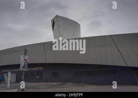 A general view of the Imperial War Museum North in Media City, Salford, Manchester. Photo date: Sunday, December 10, 2017. Photo credit should read: Richard Gray/EMPICS Entertainment Stock Photo