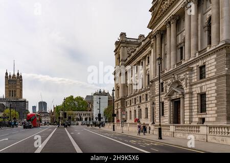 A view of the Churchill Balcony where Winston Churchill declared ...