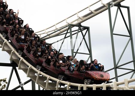 The Magic Of the Efteling Theme Park The Netherlands , Flying Dutchman ...