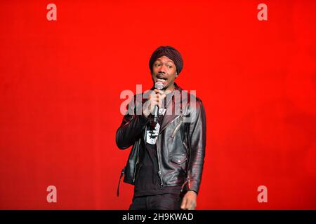 Hollywood, United States Of America. 23rd Sep, 2016. HOLLYWOOD FL - SEPTEMBER 23: Nick Cannon performs at Hard Rock Live held at the Seminole Hard Rock Hotel & Casino on September 23, 2016 in Hollywood, Florida. People: Nick Cannon Credit: Storms Media Group/Alamy Live News Stock Photo