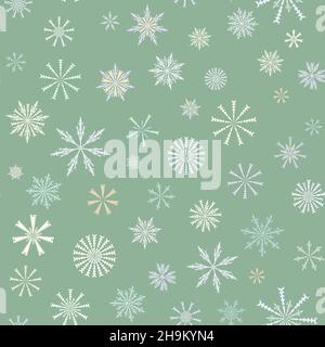 snowflake patern Stock Vector