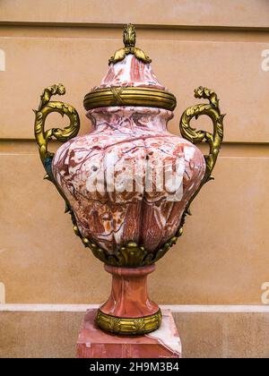 The Trafford Centre with Greek style in Salford, Greater Manchester.This wonderful and stylish shopping venue was built on a derelict Industrial site. Stock Photo