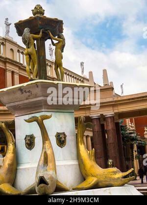 The Trafford Centre with Greek style in Salford, Greater Manchester.This wonderful and stylish shopping venue was built on a derelict Industrial site. Stock Photo