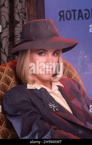 Bess Armstrong poses for a portrait 1983 in Los Angeles, California