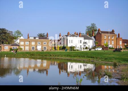 Pond on West Common, Gerrard's Cross, Buckinghamshire, England, United Kingdom Stock Photo