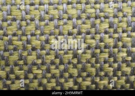 Woven fabric texture with two colors Stock Photo