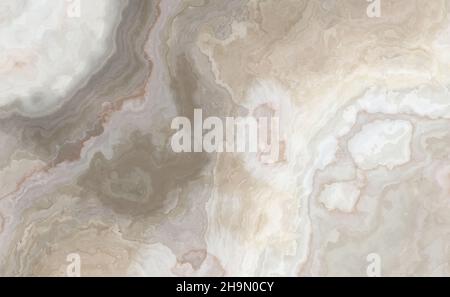 Ivory Onyx abstract texture. Soft background. 2D illustration. Natural beauty Stock Photo