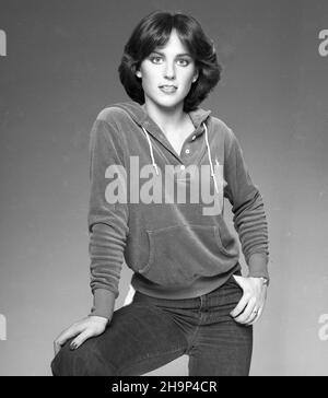 Dorothy Hamill poses for a portrait 1981 in Los Angeles, California. Credit: Harry Langdon /Rock Negatives /MediaPunch Stock Photo