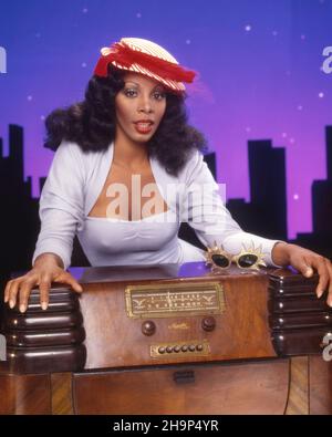 Donna Summer poses for a portrait 1978 in Los Angeles, California. Credit: Harry Langdon /Rock Negatives /MediaPunch Stock Photo