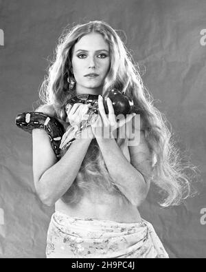 Eve Plumb poses for a portrait circa 1982 in Los Angeles, California