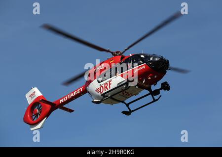 DRF Recue Helicopter Stock Photo