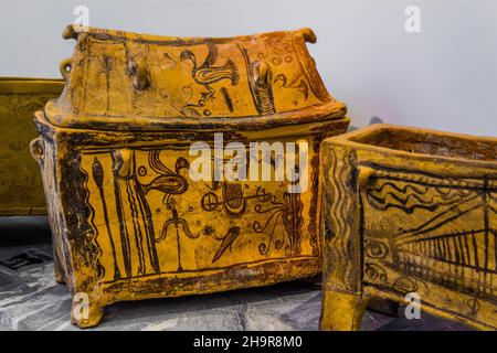 Chest Sarcophagi, Larnax, Archaeological Museum With Most Important ...