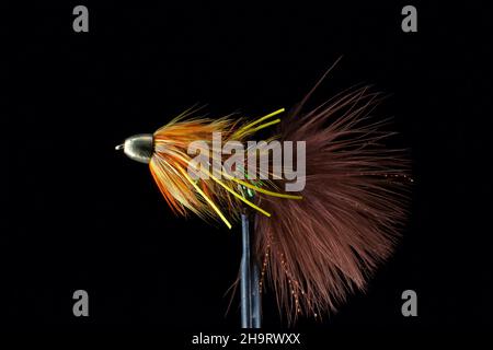 Fly Fishing Streamers Stock Photo - Alamy