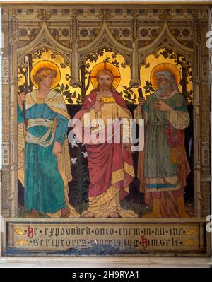 Jesus and the two disciples On the Road to Emmaus, by Duccio (1260-1318 ...