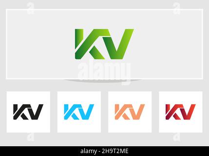 KV letter logo design on black background. KV creative initials letter logo  concept. kv letter design. KV white letter design on black background. K V, k  v logo 10458027 Vector Art at Vecteezy