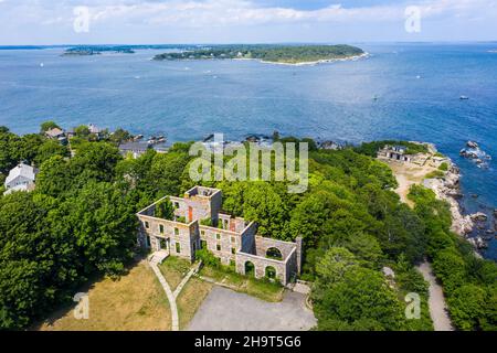 Goddard Mansion, Cape Elizabeth, ME 04107 Stock Photo - Alamy