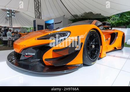 McLaren GT3 Race Car at Goodwood festival of speed Stock Photo - Alamy