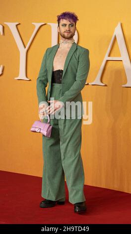 Max Hovey attends the UK Premiere of "Cyrano" at Odeon Luxe Leicester