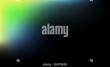 Abstract Gradient Blur Background. Black and Green Watercolor Shades. Vector illustration Stock Vector