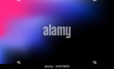 Violet Flash. Blue and Pink highlight on dark Background. Gradient Light Effect. Vector illustration Stock Vector