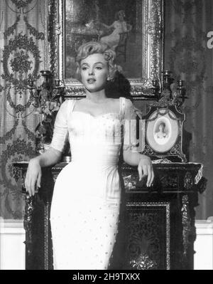 Marilyn Monroe from The Prince and the Showgirl photographed by the American fashion photographer Milton H. Greene Stock Photo