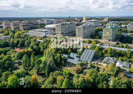 '30.09.2021, Germany, North Rhine-Westphalia, Bochum - The Ruhr-Universitaet Bochum is one of the ten largest universities in Germany with more than 4 Stock Photo