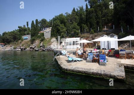 SEDEF ISLAND, TURKEY - AUGUST 4: Istanbul Prince Island Sedef (Turkish: Sedef Adasi) on August 4, 2010 in Istanbul, Turkey. Island is officially a neighborhood in the Adalar district of Istanbul. Stock Photo