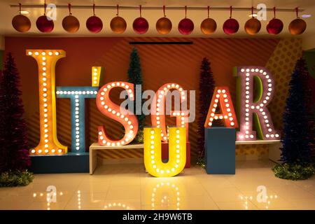 It's Sugar is a section on the mezzanine in Macy's Flagship Department Store in Herald Square, NYC, USA  2021 Stock Photo