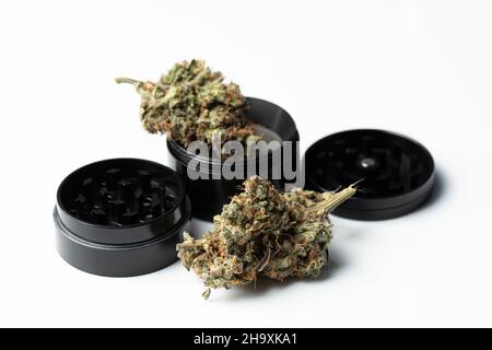 Weed grinder Cut Out Stock Images & Pictures - Alamy