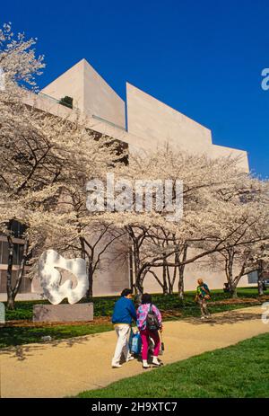 Smithsonian National gallery of art in Washington DC Stock Photo