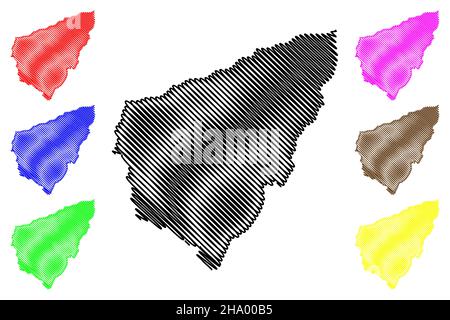 Manipur outline vector Cut Out Stock Images & Pictures - Alamy
