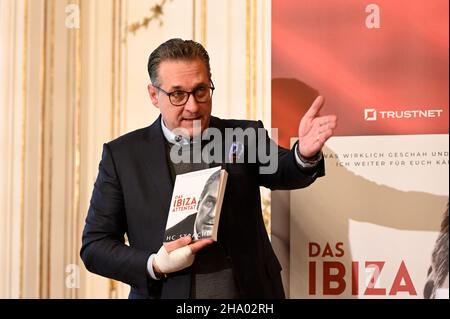 Vienna, Austria. 09th Dec, 2021. HC Strache invites you to the presentation of his book 'Das Ibiza Attentat' Stock Photo