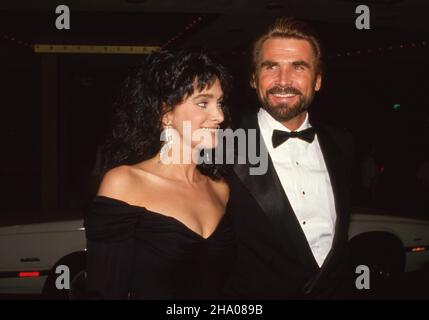 James Brolin and Connie Sellecca at The 44th Annual Golden Globe Awards at Beverly Hilton Hotel in Beverly Hills, California January 31, 1987 Credit: Ralph Dominguez/MediaPunch Stock Photo